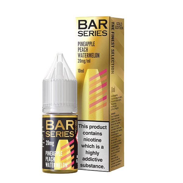 10ml Eliquids Pineapple Peach Watermelon / 5mg Bar Series Gold Edition 10ml Nic Salts