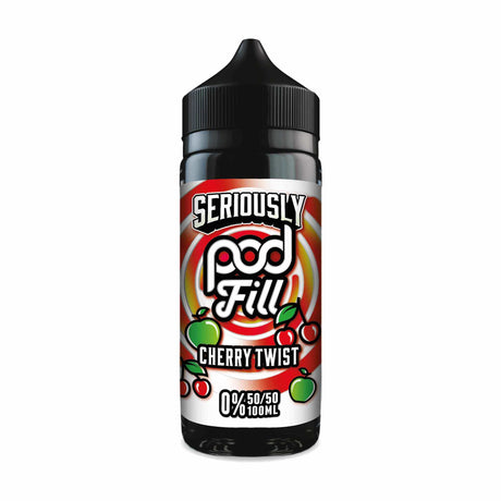 50/50 Shortfill Cherry Twist Doozy Seriously Podfill 100ml Shortfill 50/50