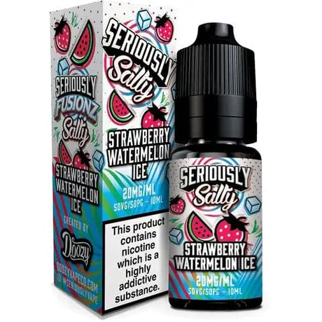 Nic Salts Strawberry Watermelon / 20mg Doozy Seriously Salty Fusionz 10ml Nic Salt