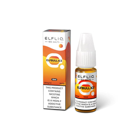 Nic Salts Elfbull Ice / 5mg ELFBAR ELFLIQ Nic Salt E-Liquids