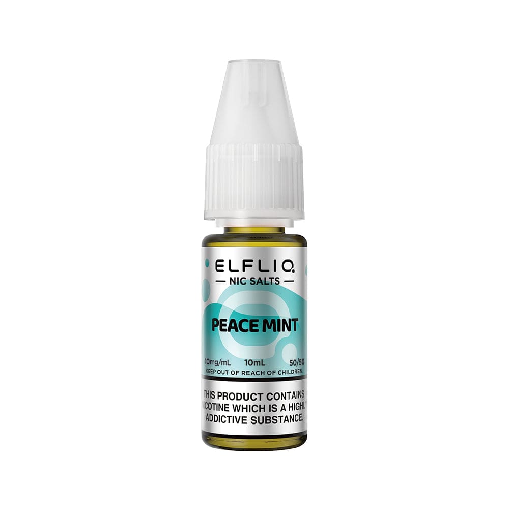 Nic Salts Peace Mint / 5mg ELFBAR ELFLIQ Nic Salts E-Liquids