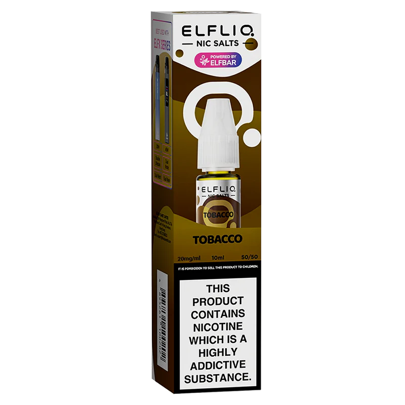 ELFLIQ Tobacco Nic Salt E-Liquid