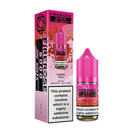 Nic Salts Cherry Cola / 10mg Elux Firerose 5000 Nic Salts