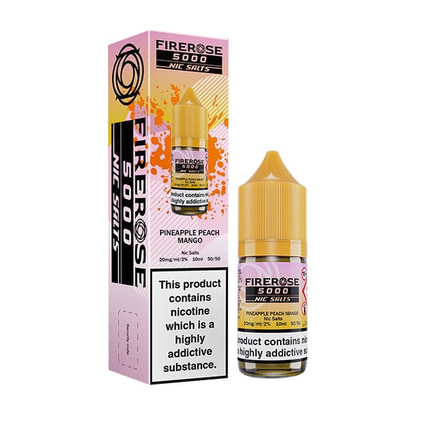 Nic Salts Pineapple Peach Mango / 10mg Elux Firerose 5000 Nic Salts