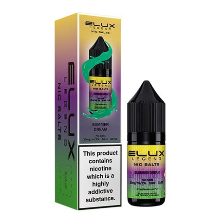 Nic Salts Summer Dream / 10mg Elux Legend Nic Salt Eliquid 10ml