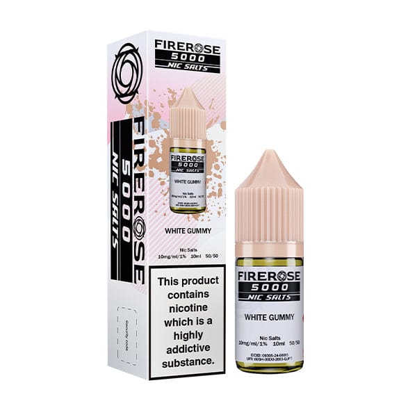 Nic Salts White Gummy / 10mg Elux Firerose 5000 Nic Salts