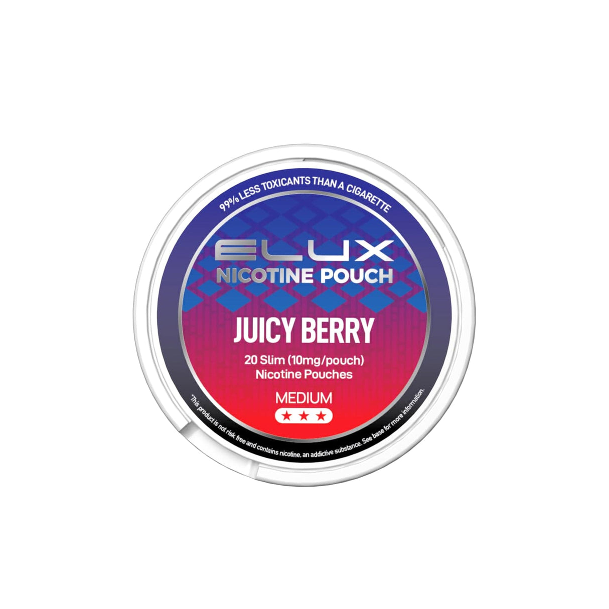 Nicotine Pouches Juicy Berry / 10mg Elux Nicotine Pouches