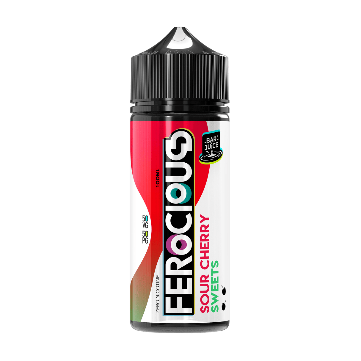 50/50 Shortfill Sour Cherry Sweets Ferocious Bar Juice 50/50 Shortfill E-Liquid