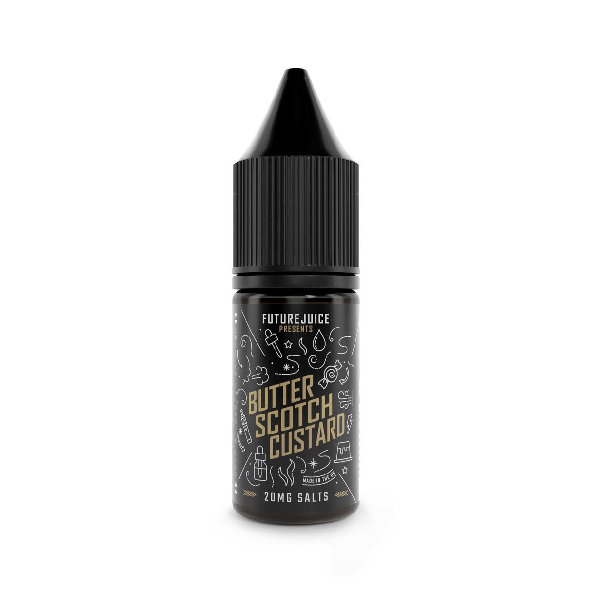 10ml Eliquids Butterscotch Custard / 5mg Future Juice Nic Salt E-liquid