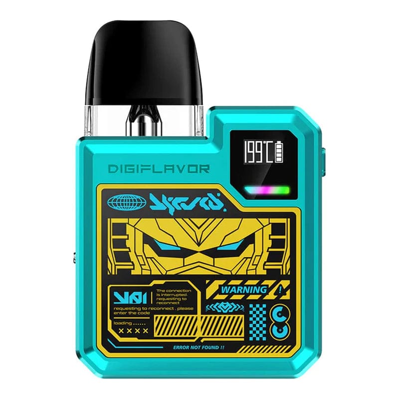 Pod Kits Mecha Blue Geek Vape Digiflavor Digi-Q Pod Kit