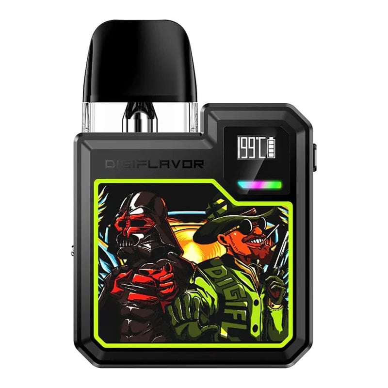 Pod Kits Warrior Black Geek Vape Digiflavor Digi-Q Pod Kit