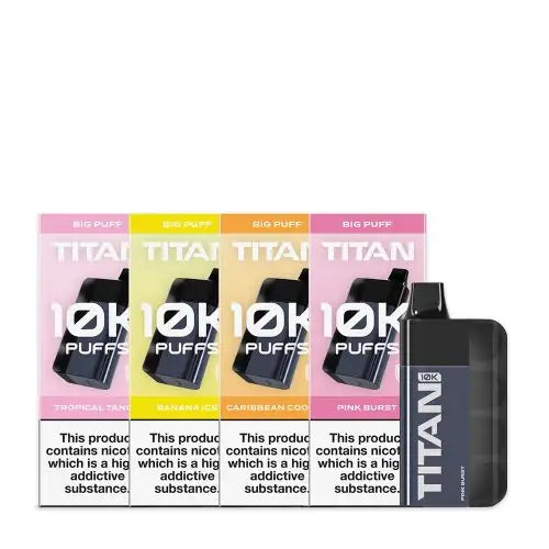 Titan 10K Rechargeable Disposable Vape