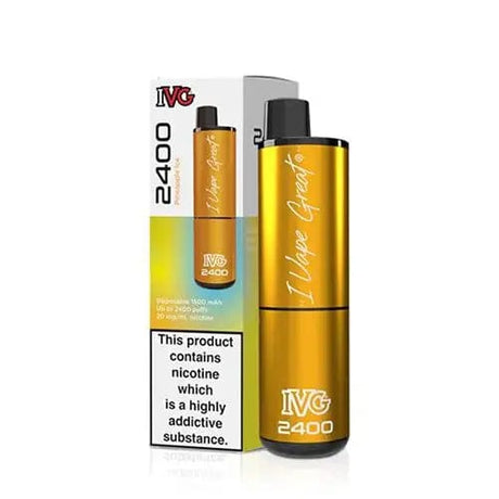 Disposable Vape Sticks IVG 2400 Puff Disposable Vape