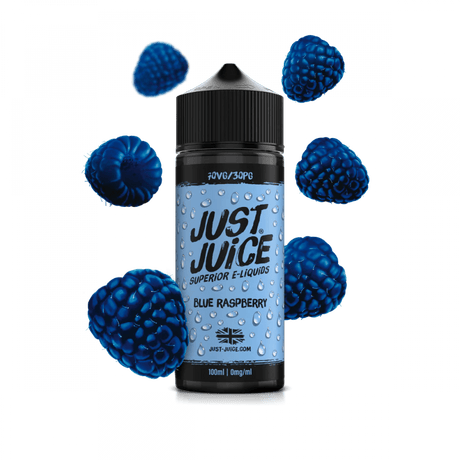 Shortfill Eliquids Blue Raspberry Just Juice 100ml Shortfill E-Liquid