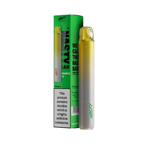 Disposable Vape Sticks Pineapple Ice Nasty Bar DX2 Disposable Vapes