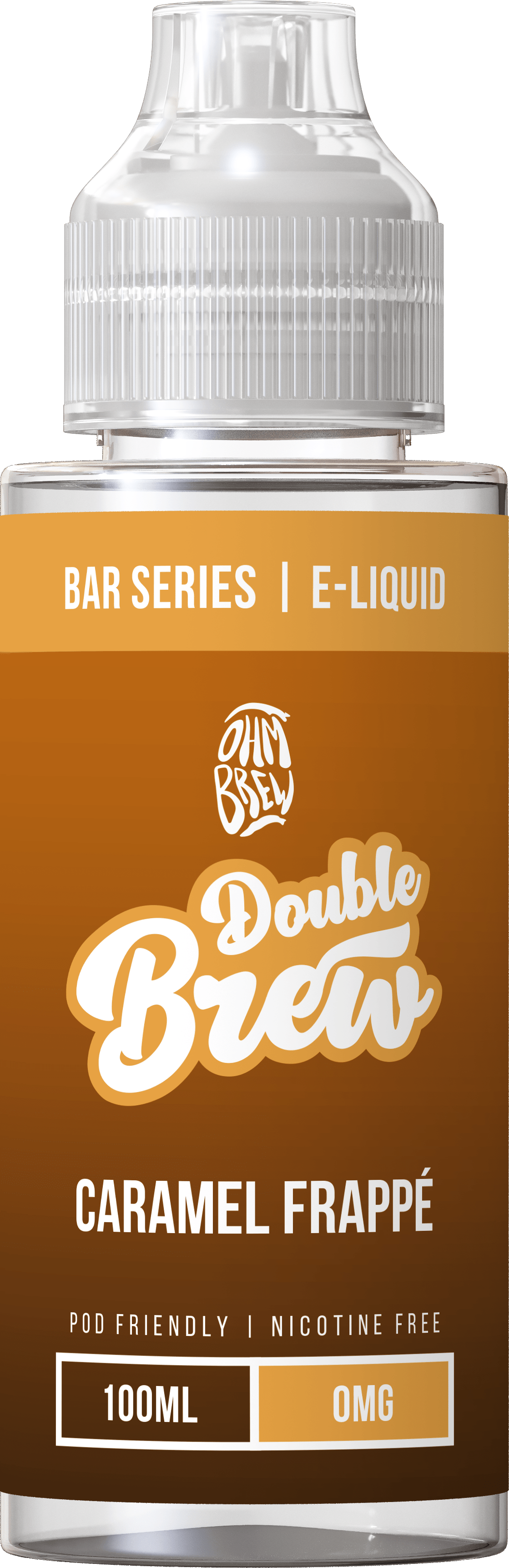 Shortfill Eliquids Caramel Frappe Double Brew Bar Series 100ml Shortfills