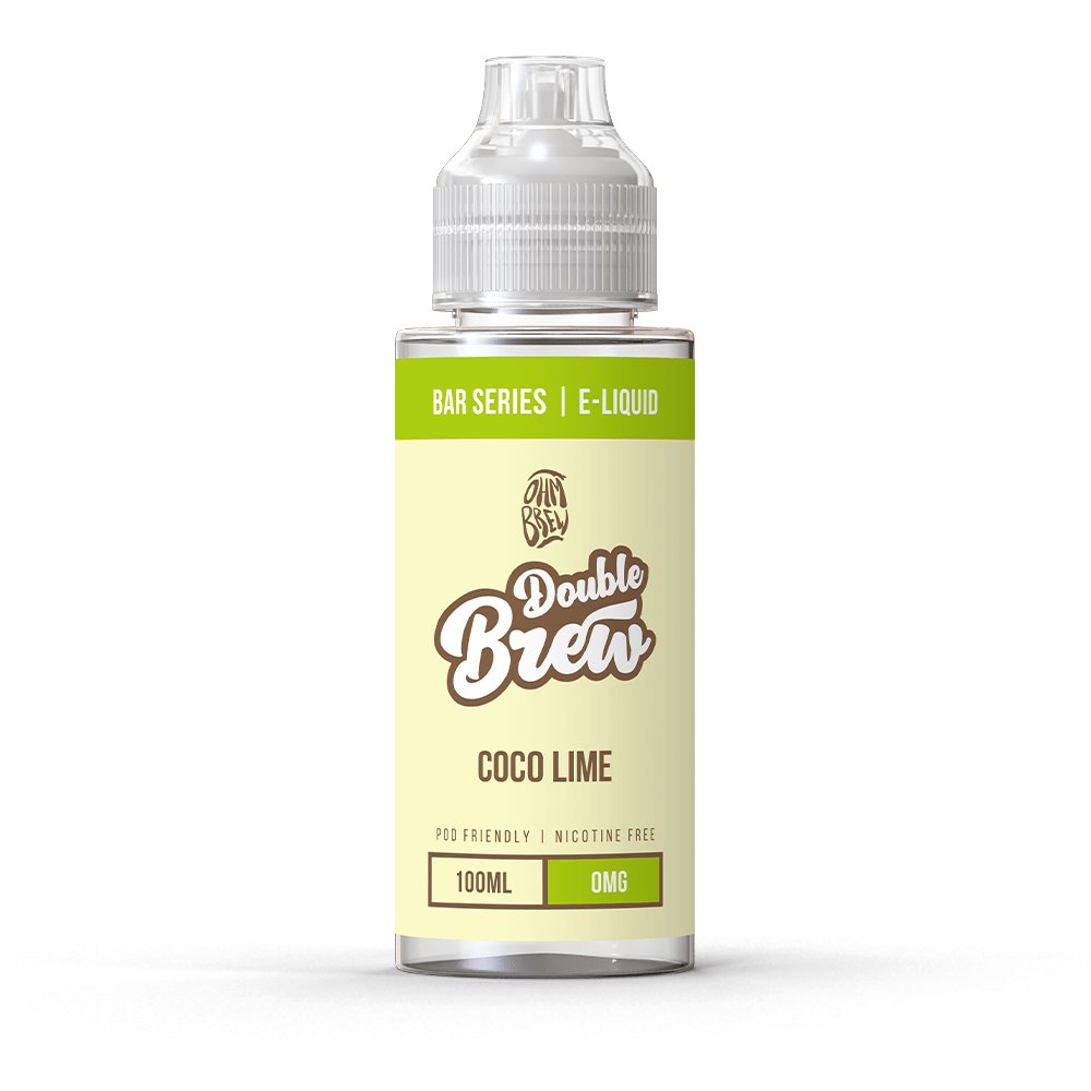 Shortfill Eliquids Coco Lime Double Brew Bar Series 100ml Shortfills