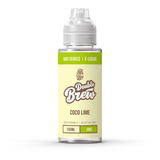 Shortfill Eliquids Coco Lime Double Brew Bar Series 100ml Shortfills