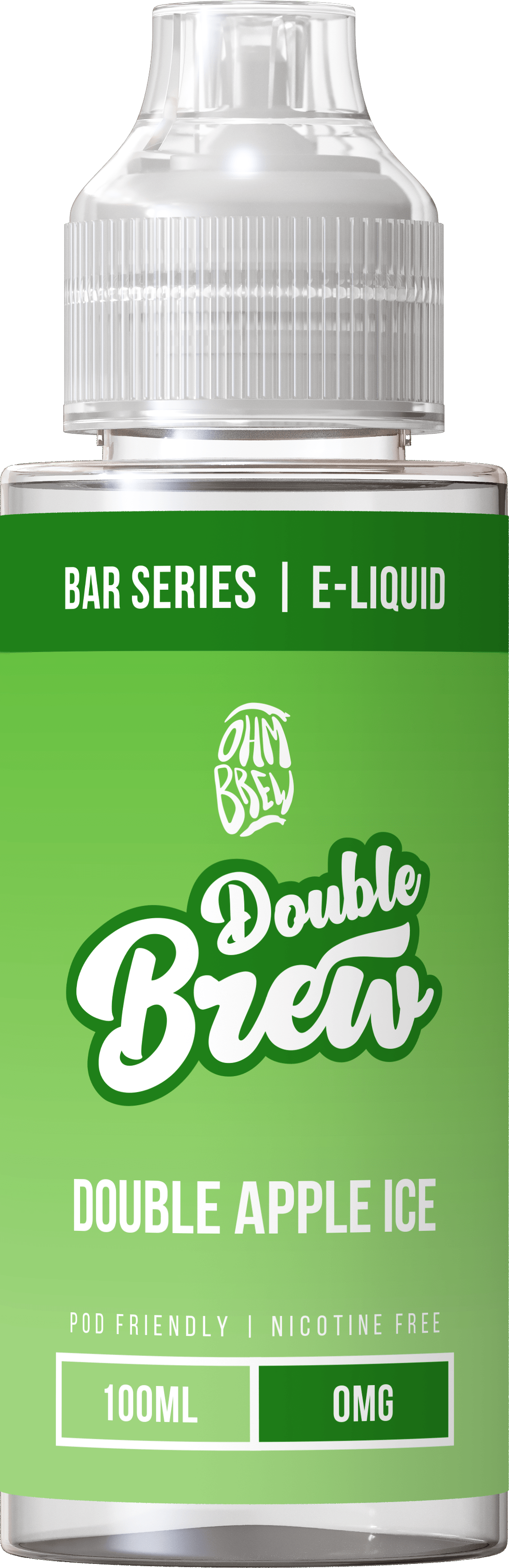 Shortfill Eliquids Double Apple Ice Double Brew Bar Series 100ml Shortfills