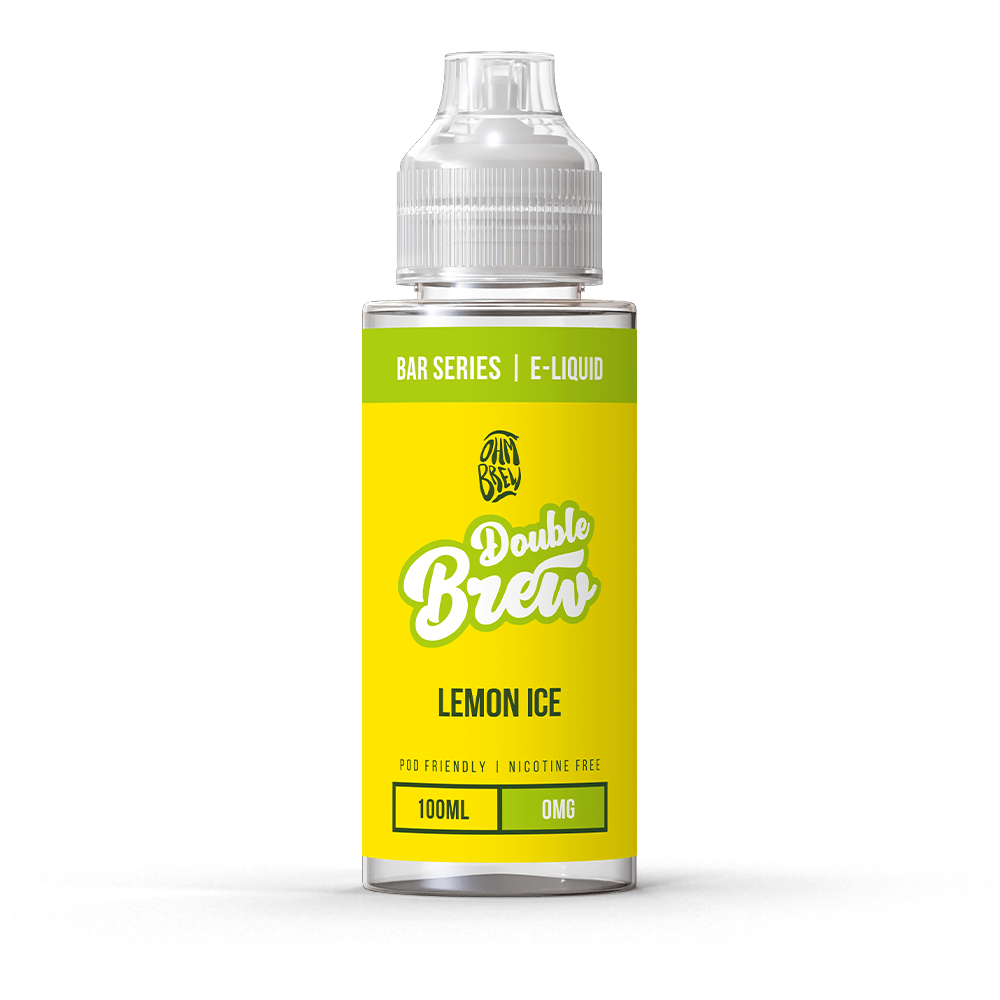 Shortfill Eliquids Lemon Ice Double Brew Bar Series 100ml Shortfills