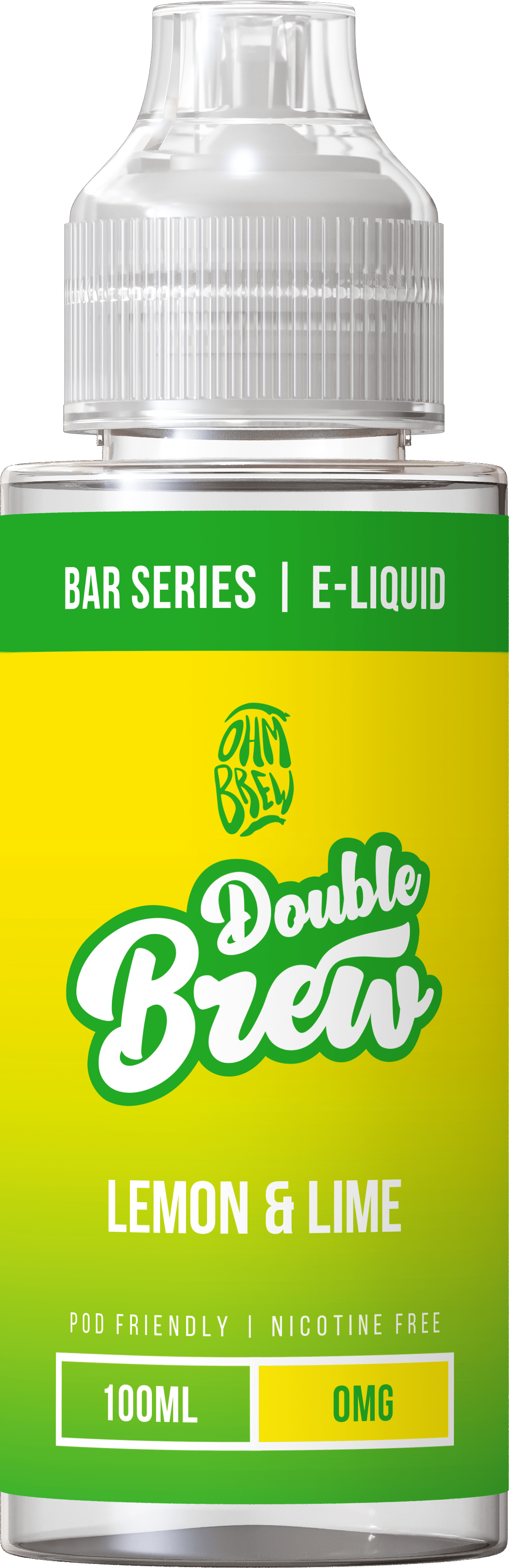 Shortfill Eliquids Lemon & Lime Double Brew Bar Series 100ml Shortfills