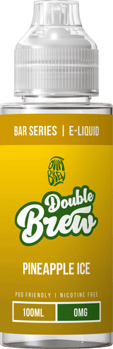 Shortfill Eliquids Pineapple Ice Double Brew Bar Series 100ml Shortfills