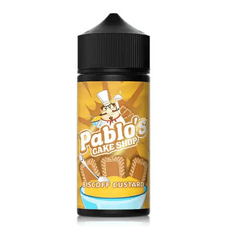 Shortfill Eliquids Biscoff Custard Pablos Cake Shop Shortfill E-Liquids