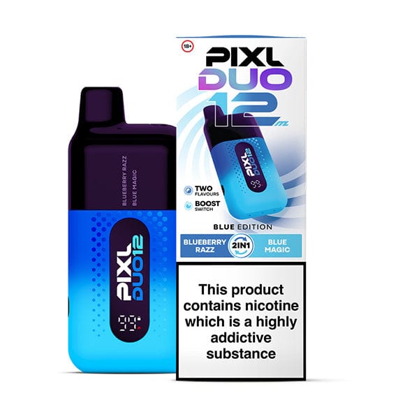 Disposable Vape Sticks Blue Edition Pixl Duo 12 6K Vape Kit