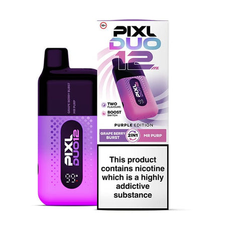 Disposable Vape Sticks Purple Edition Pixl Duo 12 6K Vape Kit