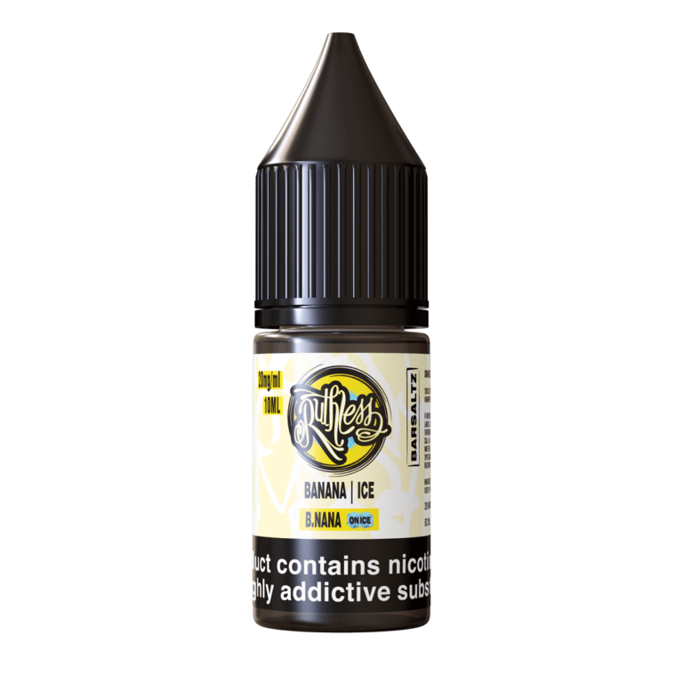 10ml Eliquids B.nana On Ice / 10mg Ruthless Barsaltz