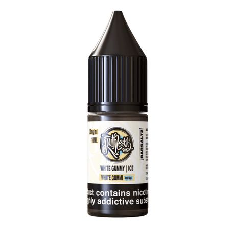 10ml Eliquids White Gummi On Ice / 10mg Ruthless Barsaltz