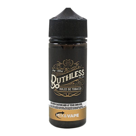 Shortfill Eliquids Dulce De Tobacco Ruthless Shortfills 120ml