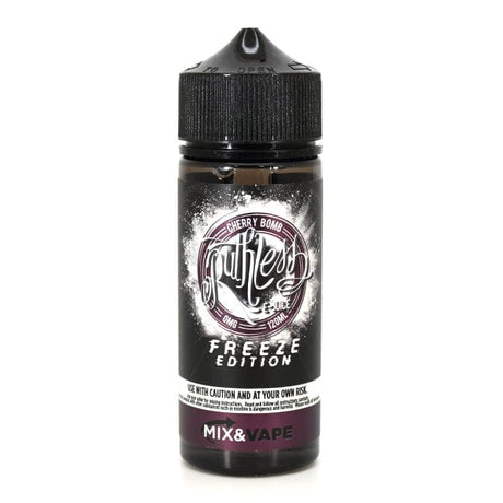 Shortfill Eliquids Freeze Edition Cherry Bomb Ruthless Shortfills 120ml