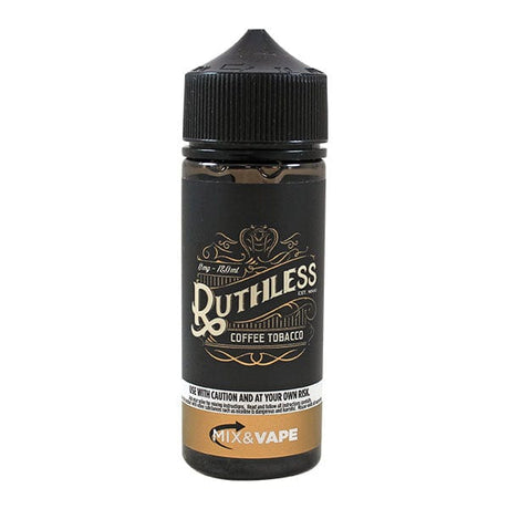 Shortfill Eliquids Tobacco Coffee Ruthless Shortfills 120ml