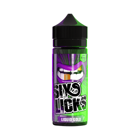 Shortfill Eliquids Liquid Gold Six Licks Shortfill E-Liquids