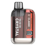 Disposable Vape Sticks Strawberry Burst SKE Crystal CL6000 Pod Kit