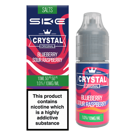 Nic Salts Blueberry Sour Raspberry / 10mg SKE Crystal Original Nic Salts