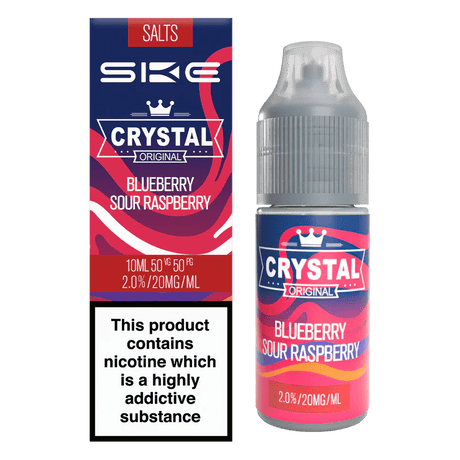 Nic Salts Blueberry Sour Raspberry / 20mg SKE Crystal Original Nic Salts