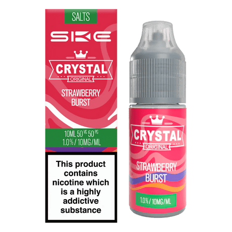 Nic Salts Strawberry Burst / 10mg SKE Crystal Original Nic Salts