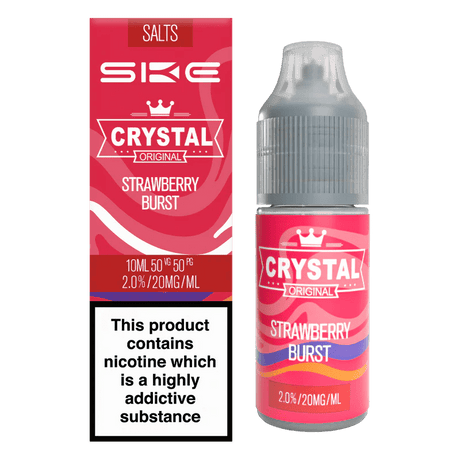 Nic Salts Strawberry Burst / 20mg SKE Crystal Original Nic Salts