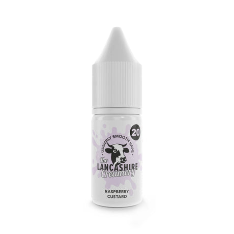 10ml Eliquids Raspberry Custard / 5mg The Lancashire Creamery Nic Salts