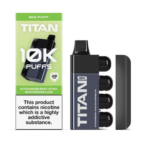 Disposable Vape Sticks Strawberry Kiwi Watermelon Titan 10K Rechargeable Disposable Vape