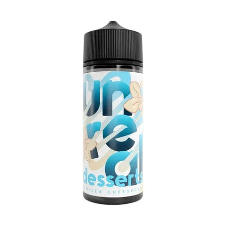 Shortfill Eliquids Vanilla Cheesecake Unreal Deserts 100ml Shortfill