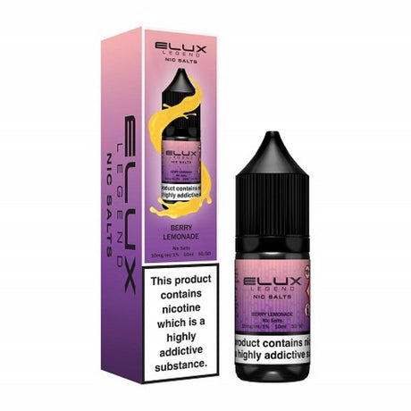 Berry Lemonade / 20mg Elux Legend Nic Salt Eliquid 10ml