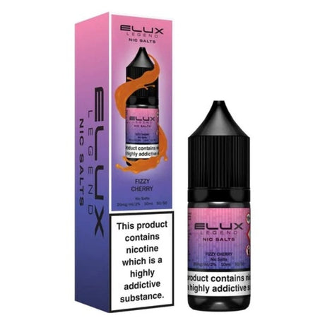 Fizzy Cherry / 20mg Elux Legend Nic Salt Eliquid 10ml