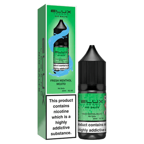 Fresh Mint Mojito / 20mg Elux Legend Nic Salt Eliquid 10ml