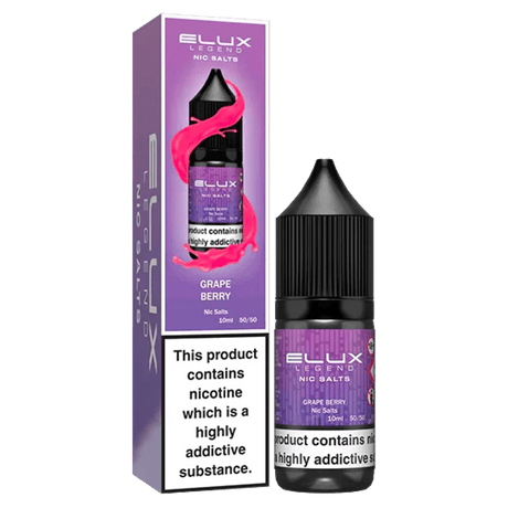 Grape Berry / 20mg Elux Legend Nic Salt Eliquid 10ml