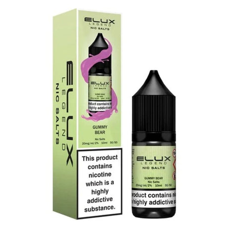 Gummy Bear / 20mg Elux Legend Nic Salt Eliquid 10ml