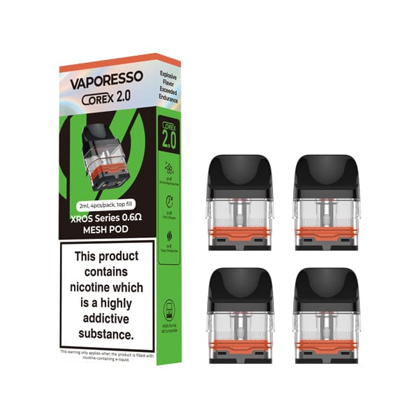 Coils 0.6 Ohm Corex 2.0 Vaporesso XROS Corex 2.0 Pods