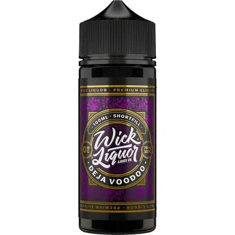 Shortfill Eliquids Deja Voodoo Wick Liquor 100ml Shortfill E-Liquids | 7 Flavours